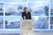 Шавкат Мирзиёев заложил капсулу под строительство кампуса Университета геологических наук